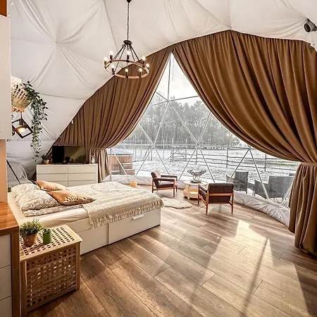 Ranczo - I Glamping Z Balia I Sauna Wsrod Natury I Zwierzat Vakantiepark *