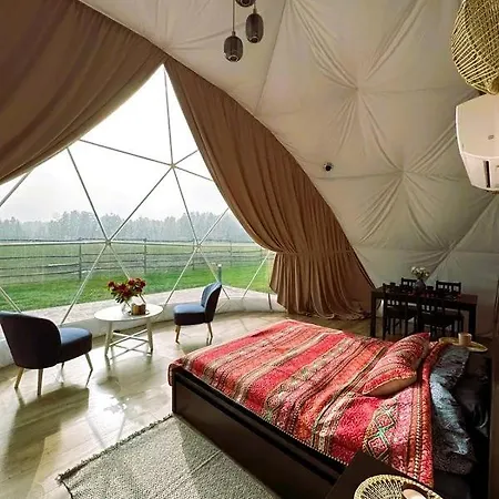 Ranczo - I Glamping Z Balia I Sauna Wsrod Natury I Zwierzat Vakantiepark Targowka